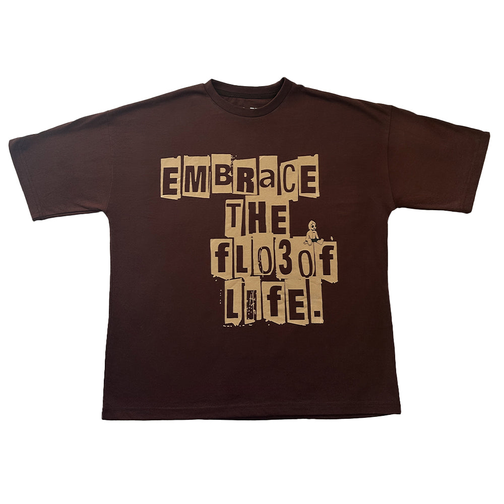 FLO3 of Life Tee - Brown