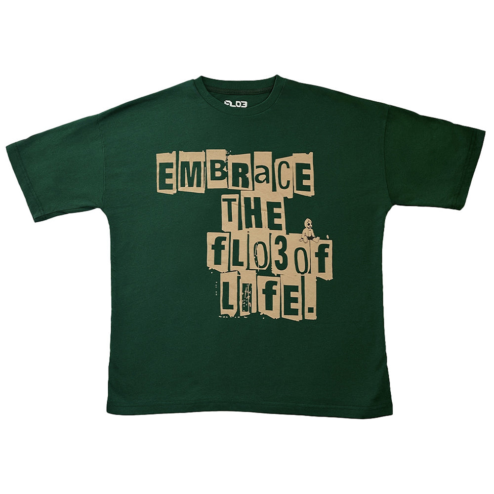 FLO3 of Life Tee - Green